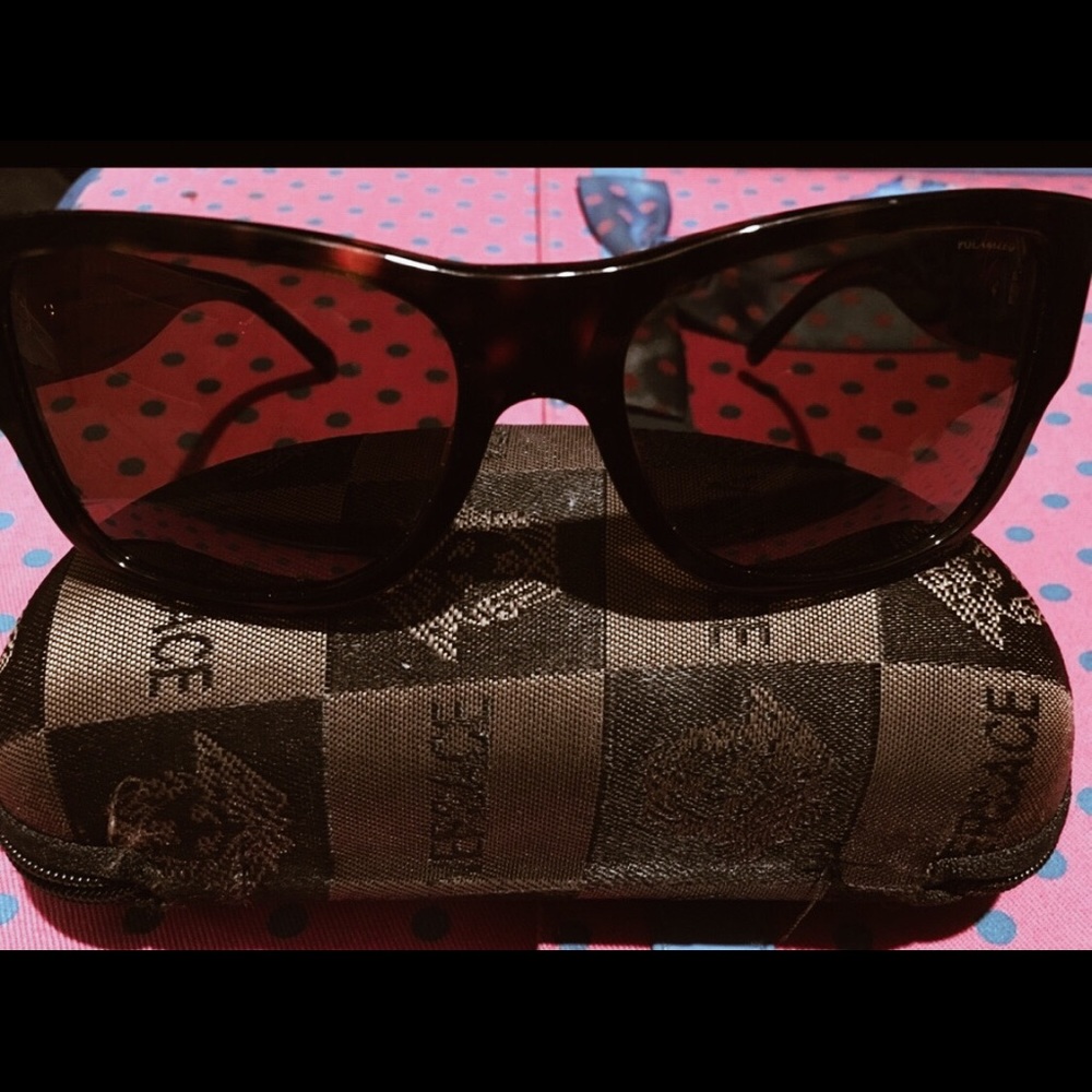 Versace Polarized Sunglasses